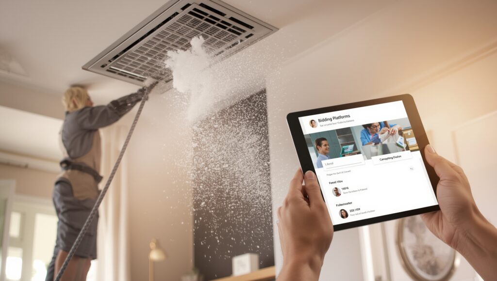 Duct Work Cleaning Service